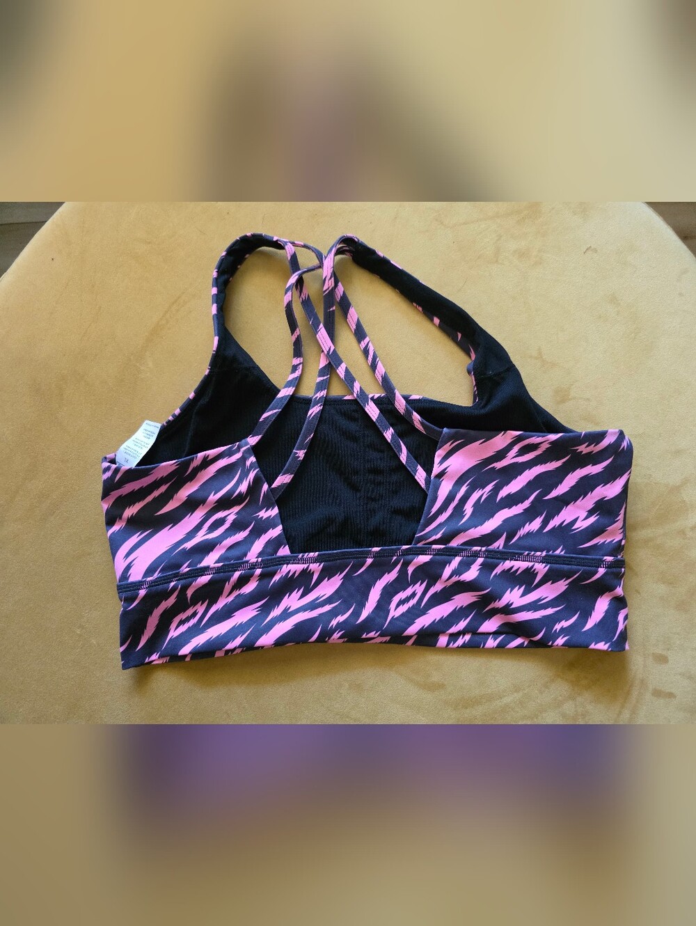 Pink Prowl Longline Bra - Picture 3 of 5